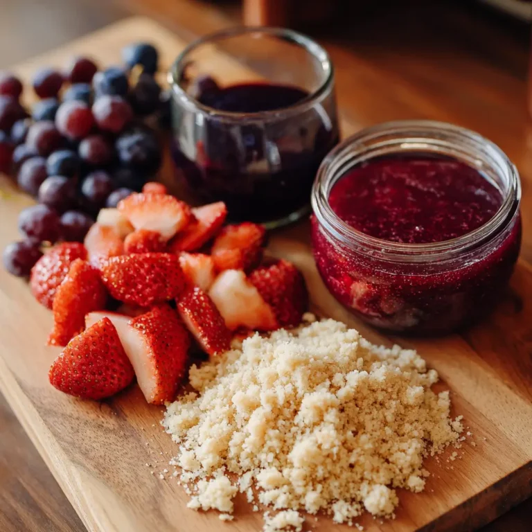 Summer Sangria Berry Crumble