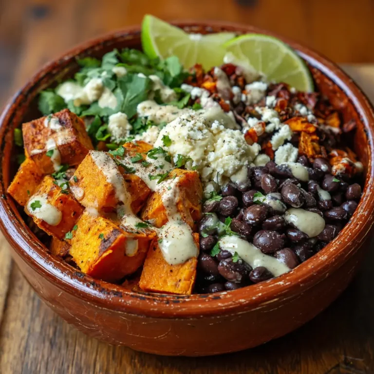 Sweet Potato Black Bean Bowl