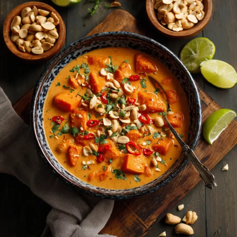 Sweet Potato Peanut Stew