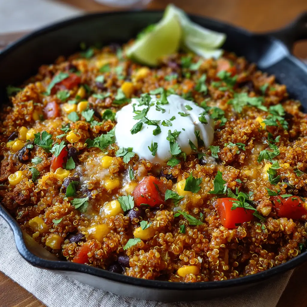 Tex-Mex Quinoa Skillet
