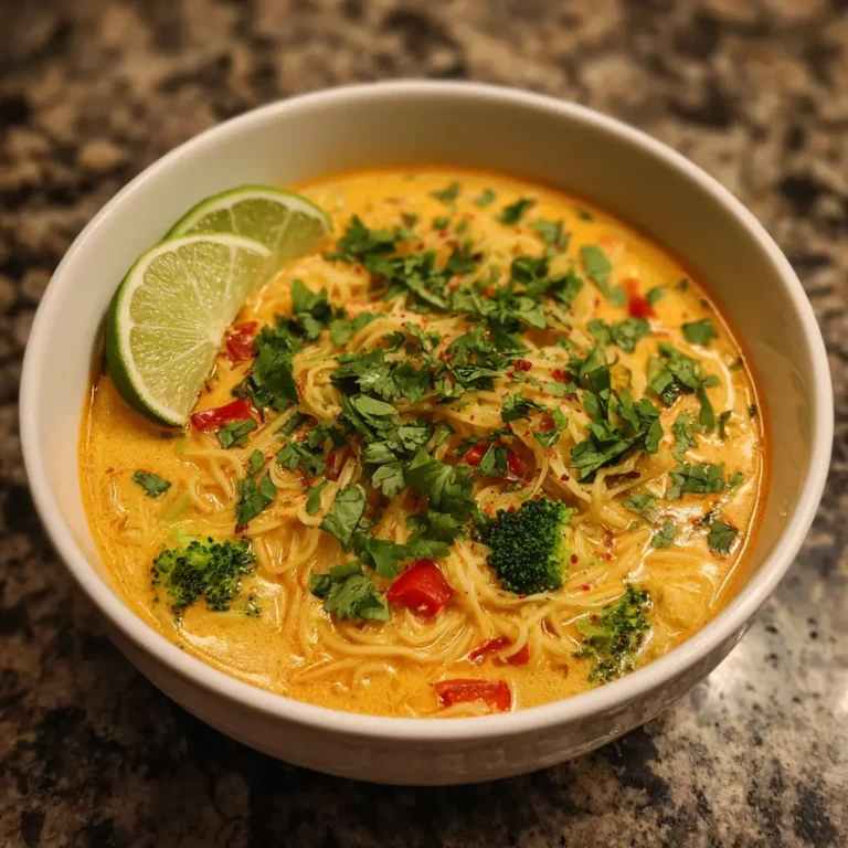 Thai Coconut Curry Soup