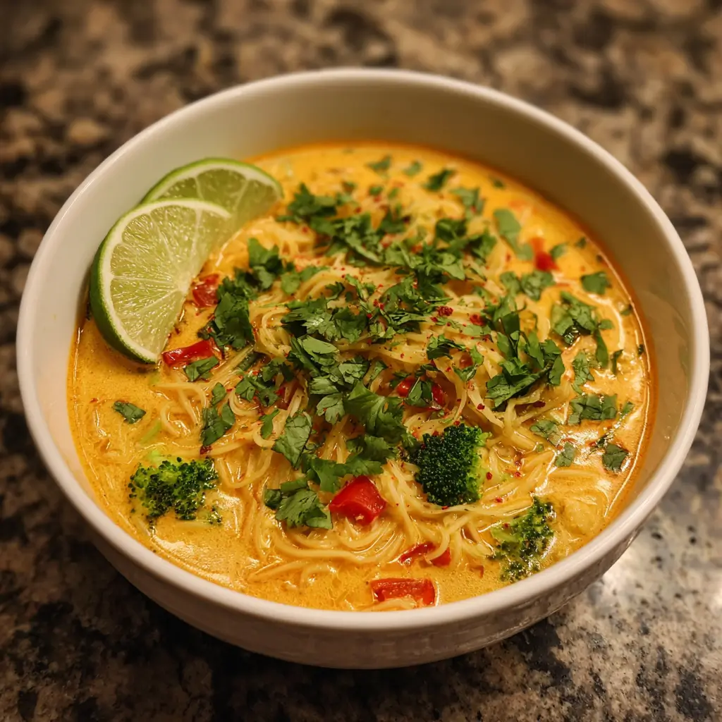 Thai Coconut Curry Soup