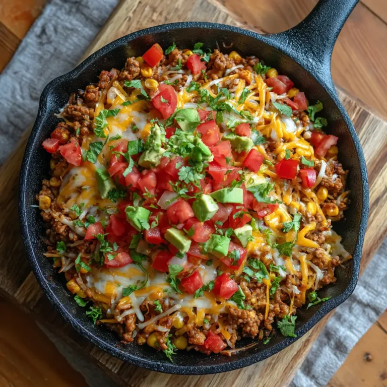 Turkey Taco Skillet