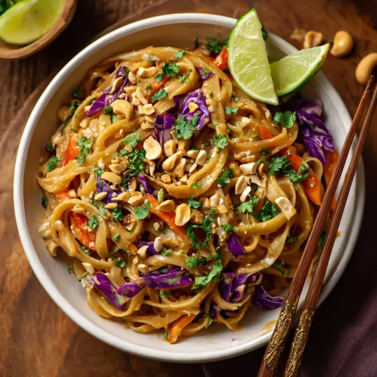 Vegan Thai Peanut Noodles