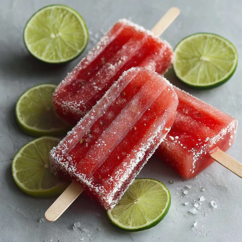 Watermelon Margarita Pops