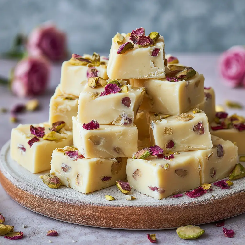 White Chocolate Gin Fudge