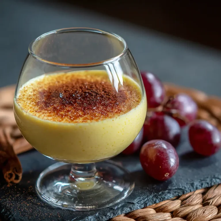 Zabaione (Moscato or Marsala sweet wine custard)