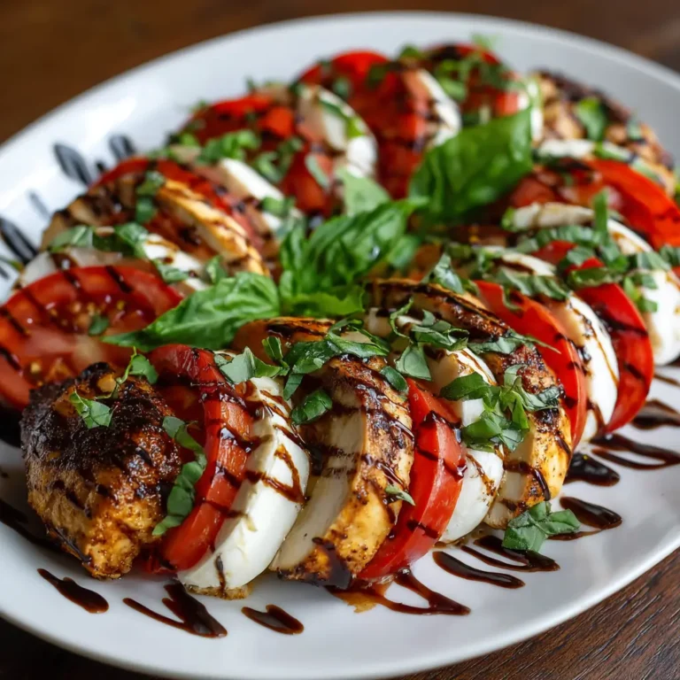 Balsamic Chicken Caprese