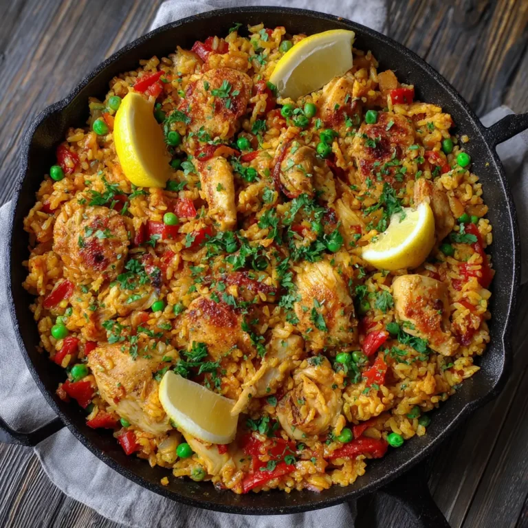Chicken Paella (no chorizo)