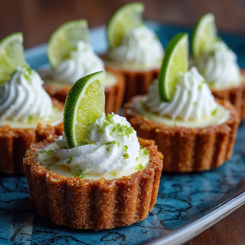 Coconut Lime Mini Tartlets