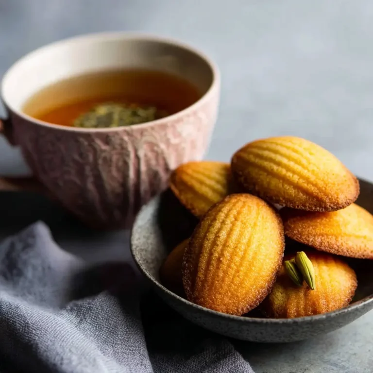 Earl Grey Tea Infused Madeleines