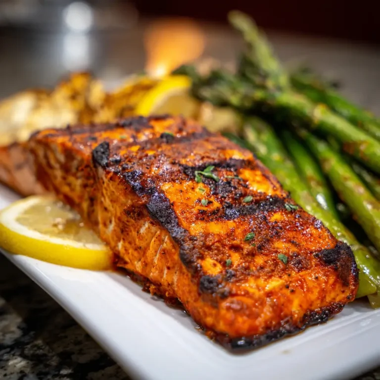 Grilled Buffalo Salmon