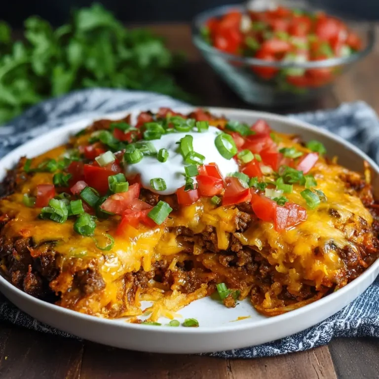 Low Carb Taco Casserole (beef version)