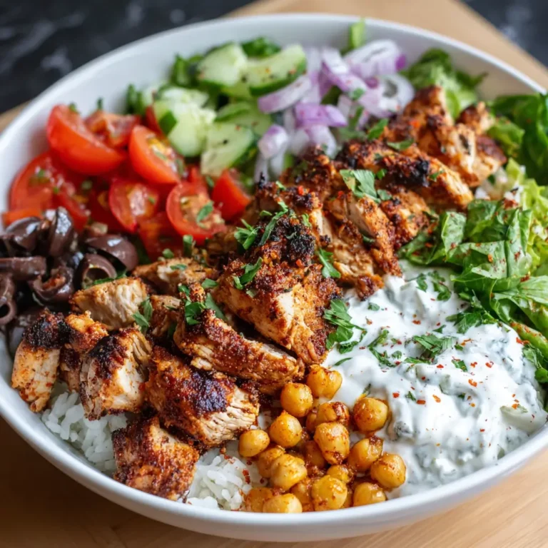 Mediterranean Chicken Bowls