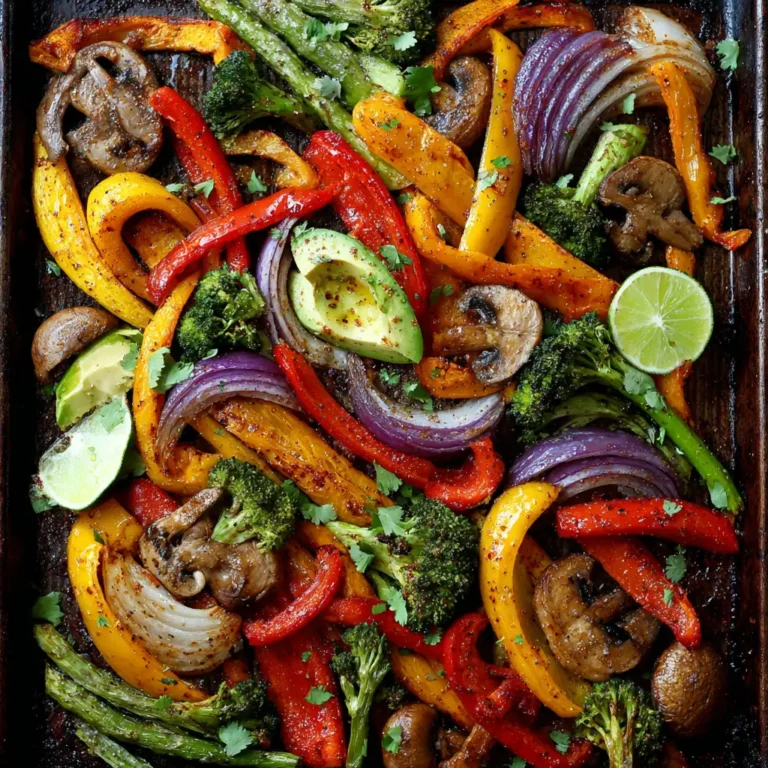 Sheet Pan Veggie Fajitas