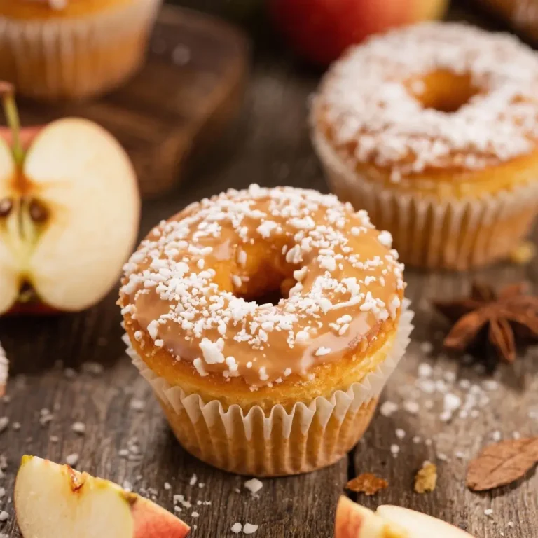 Apple Cider Donut Cupcakes