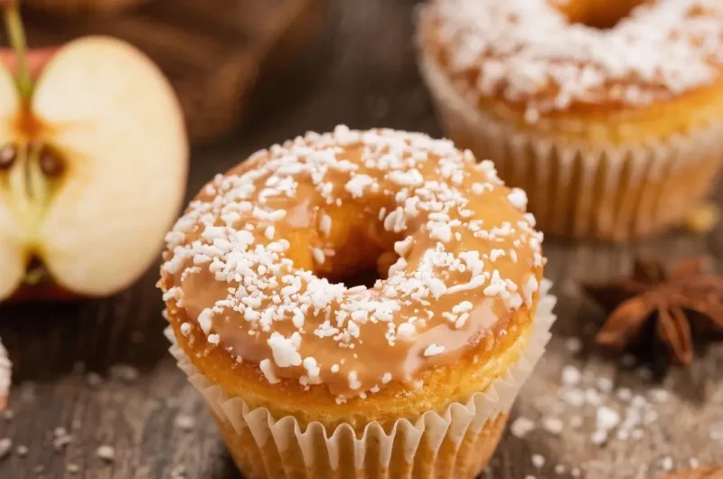 Apple Cider Donut Cupcakes
