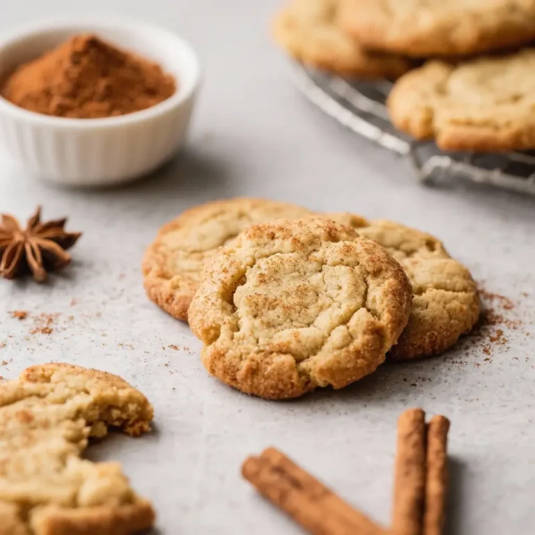 Chai Spice Snickerdoodle Cookies