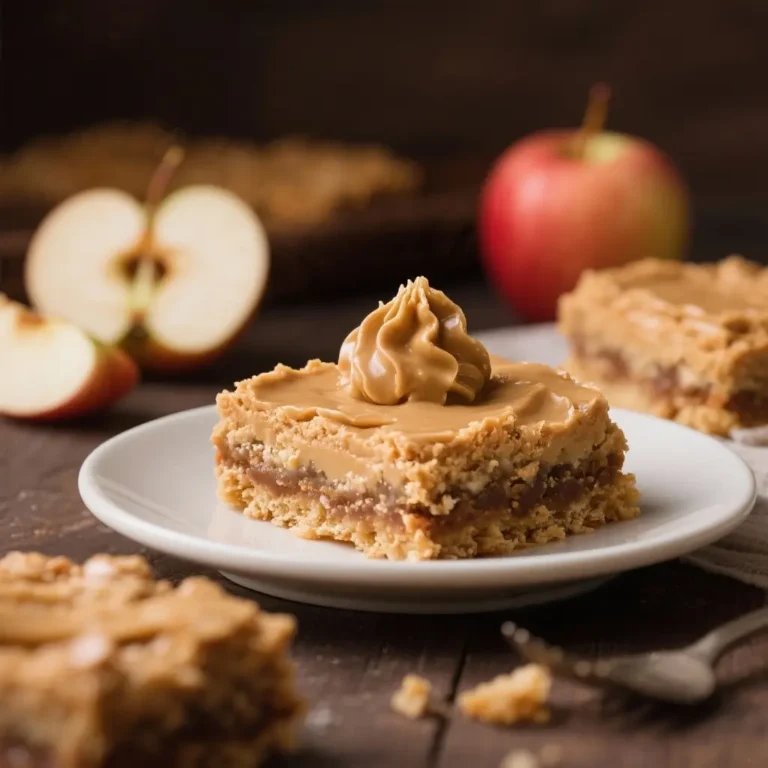 Cookie Butter Apple Pie Bars