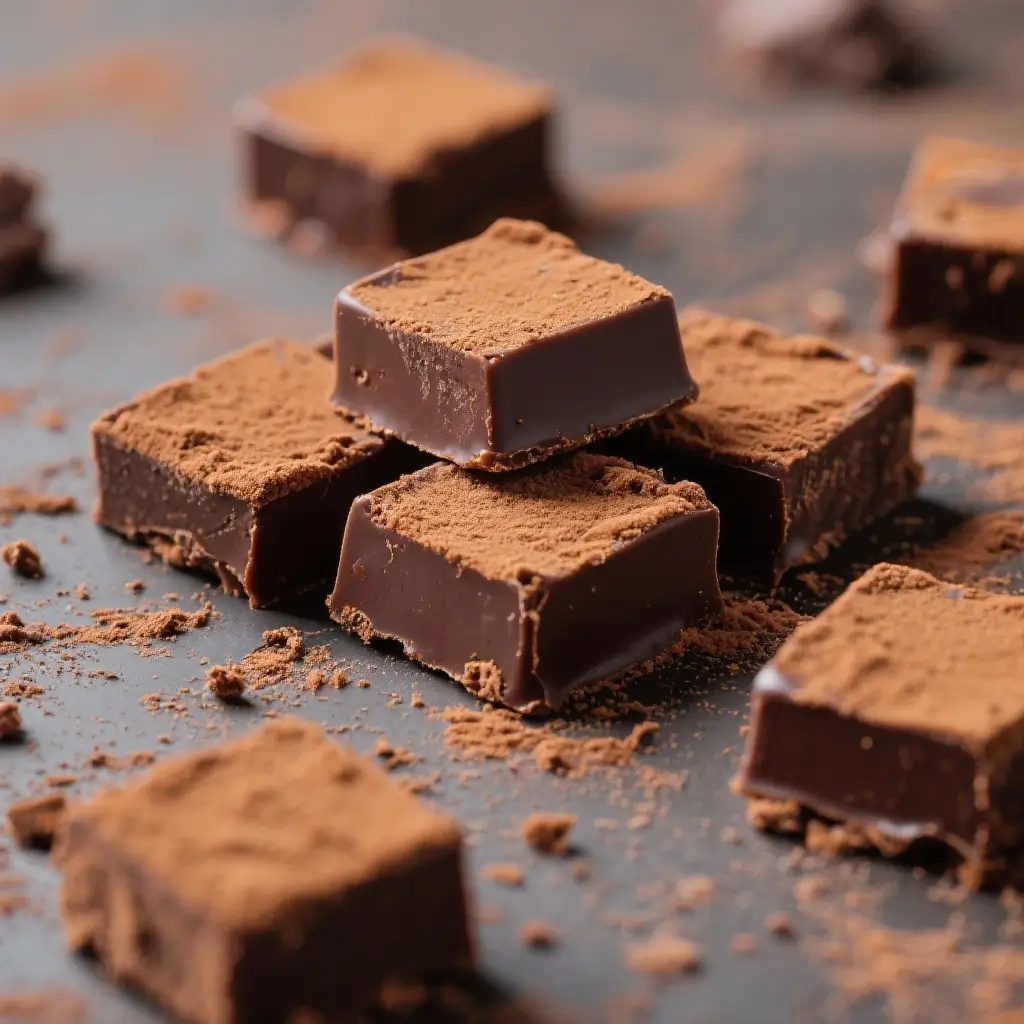 Espresso Chocolate Truffle Squares