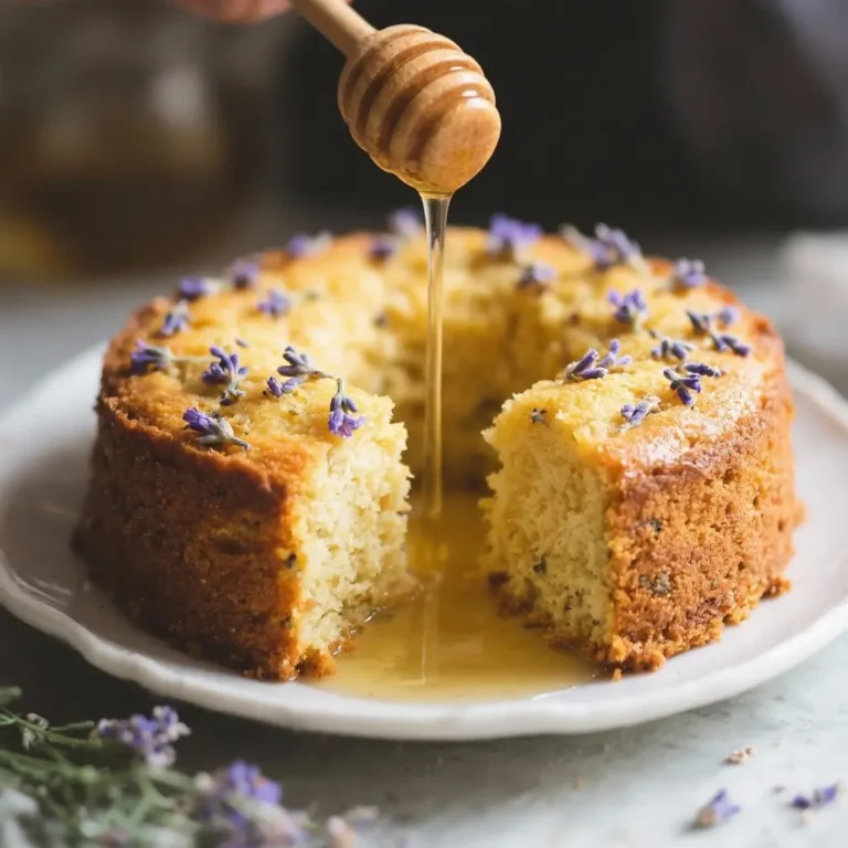 Lavender Honey Olive Oil Cake