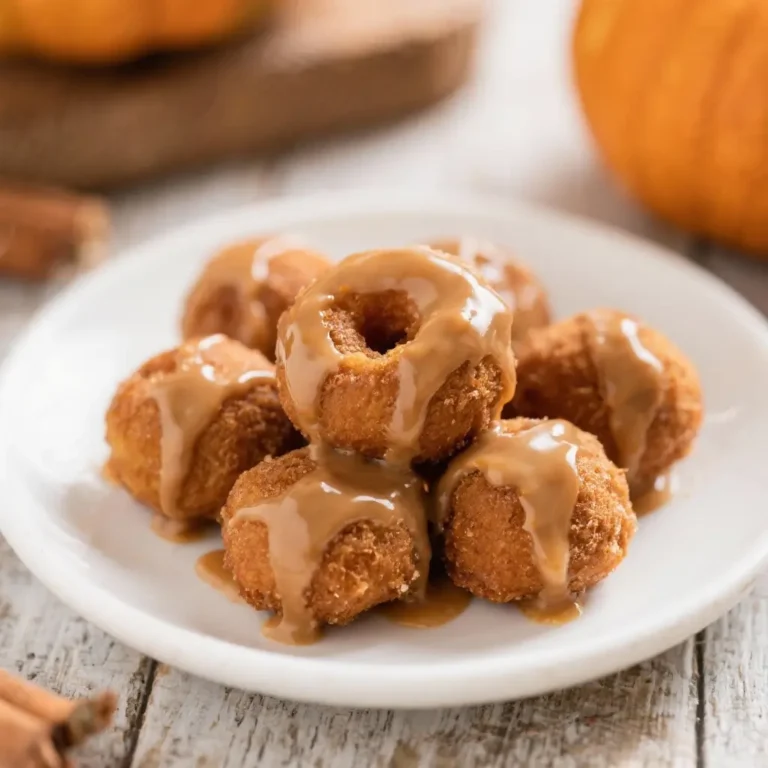 Pumpkin Maple Donut Holes