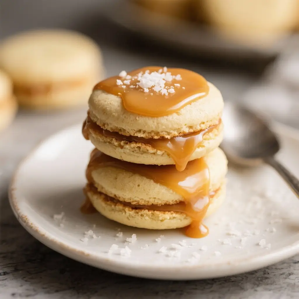 Salted Caramel Whoopie Pies