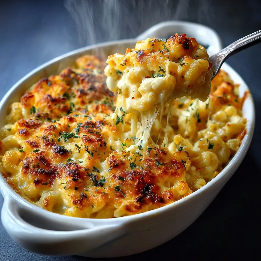Baked Creamy Mac and Cheese Dinner