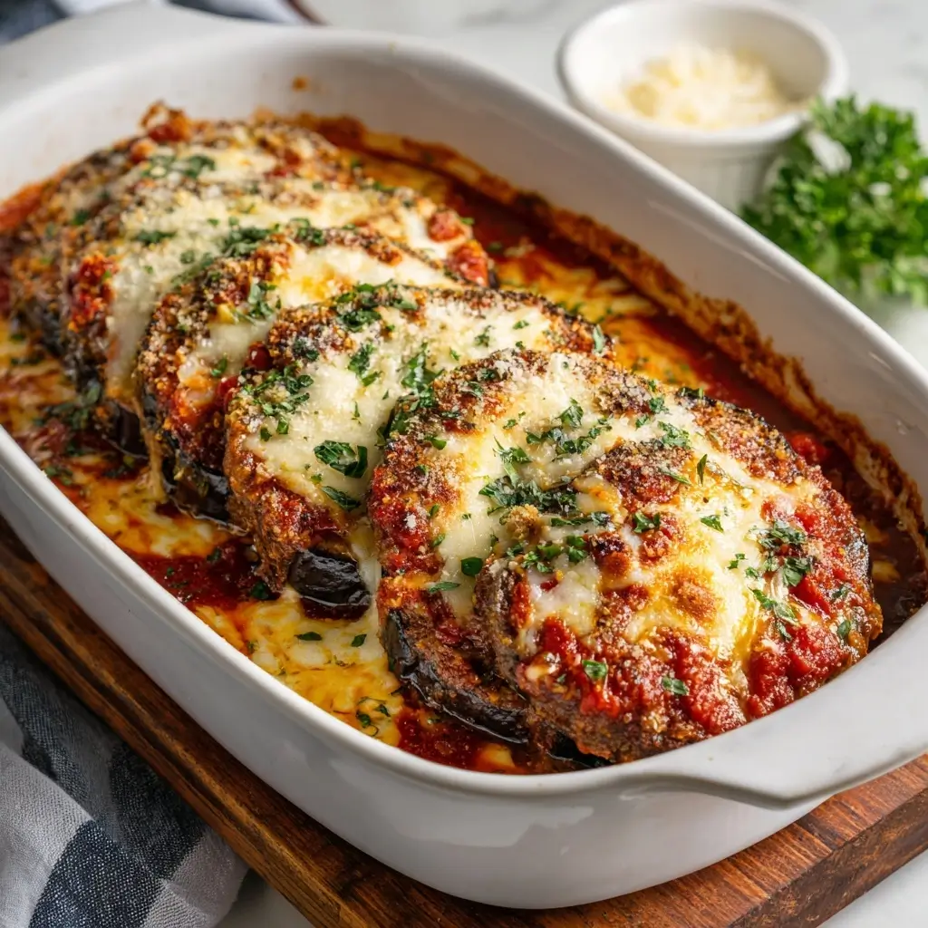 Baked Eggplant Parmesan