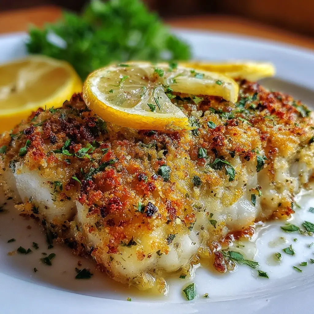 Baked Garlic Parmesan Fish