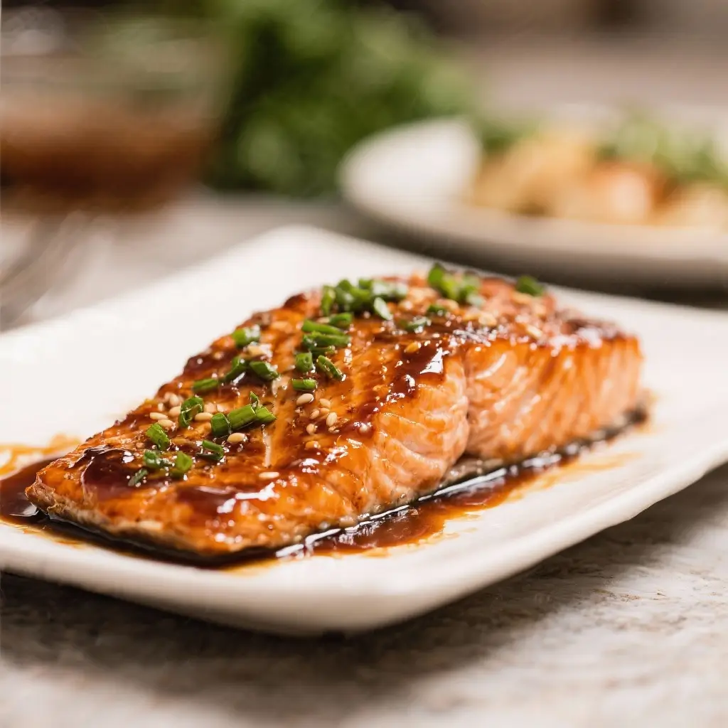 Baked Teriyaki Salmon