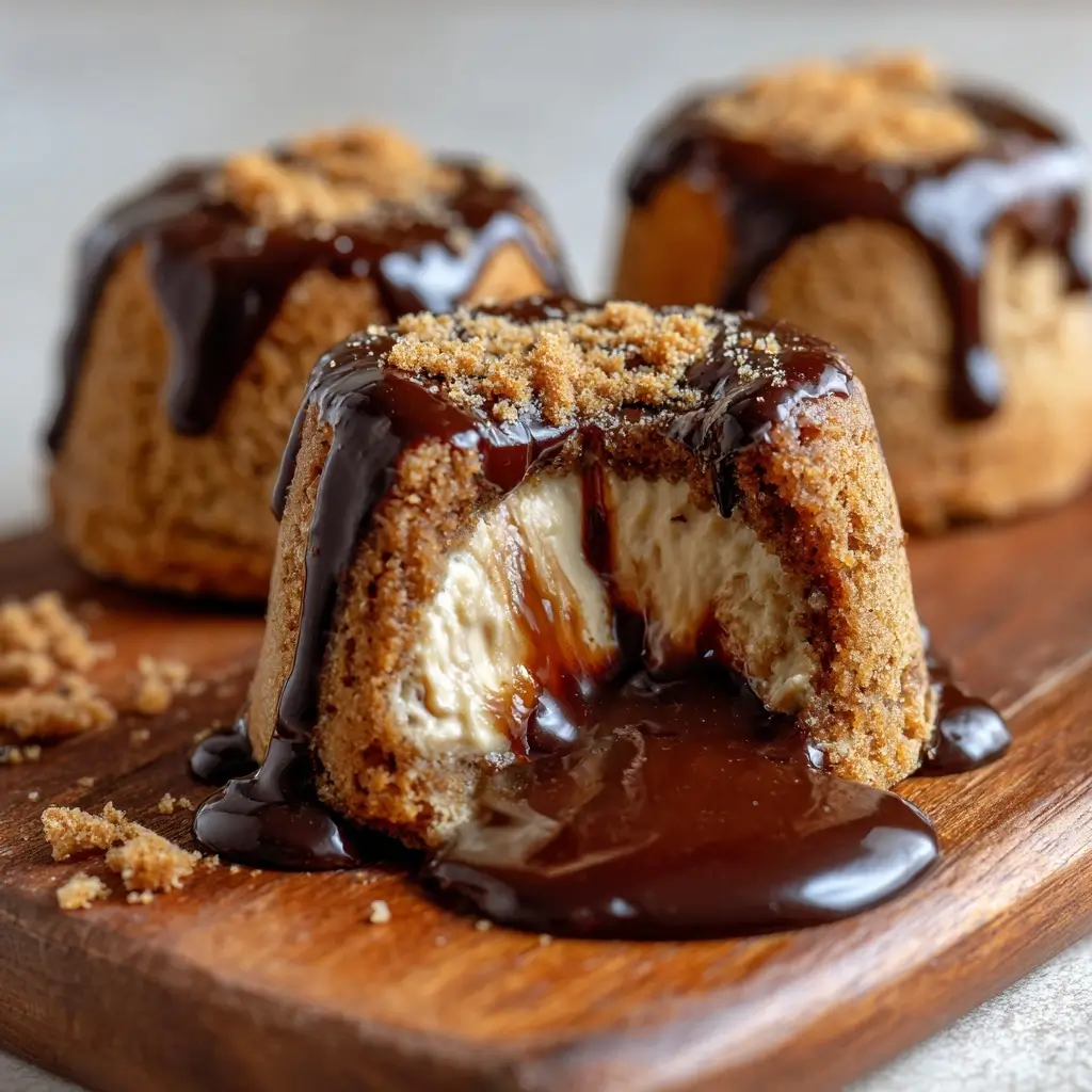Biscoff Lava Cakes