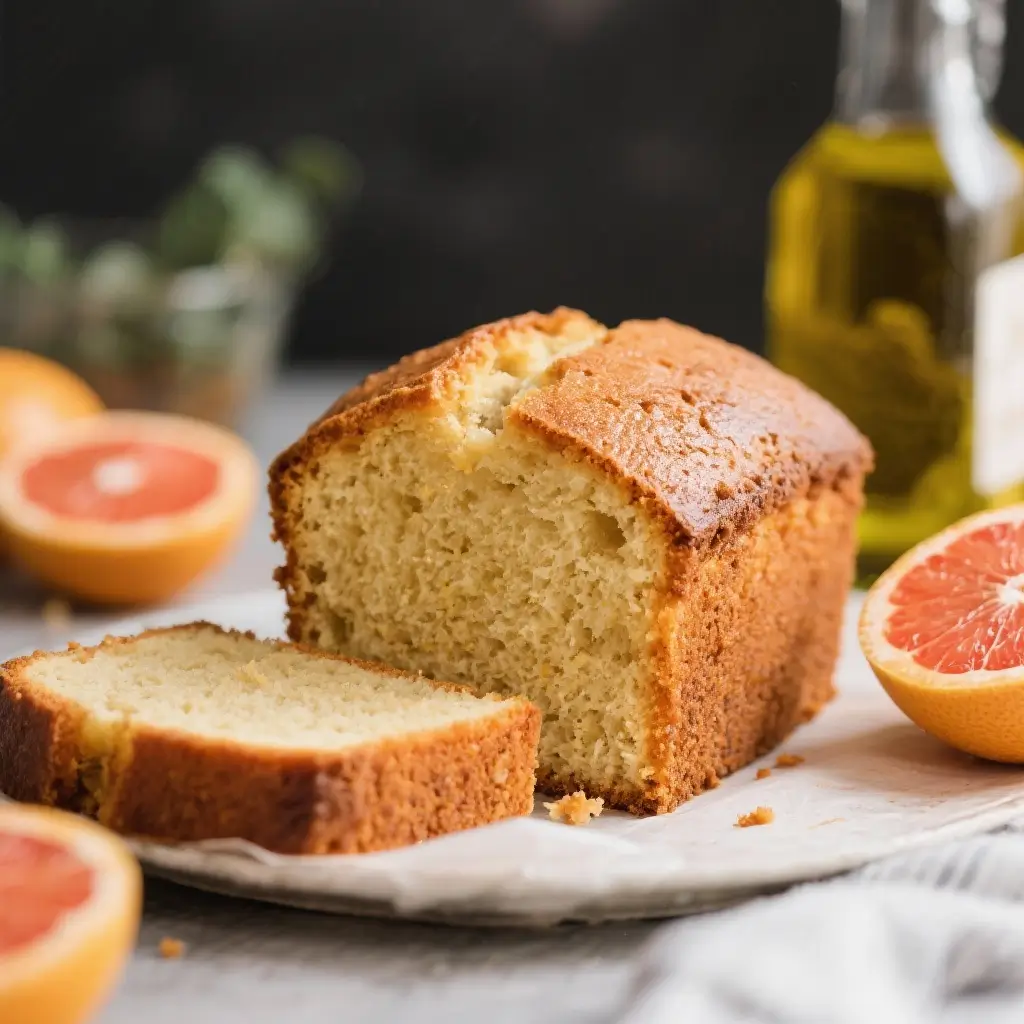Blood Orange Olive Oil Pound Cake