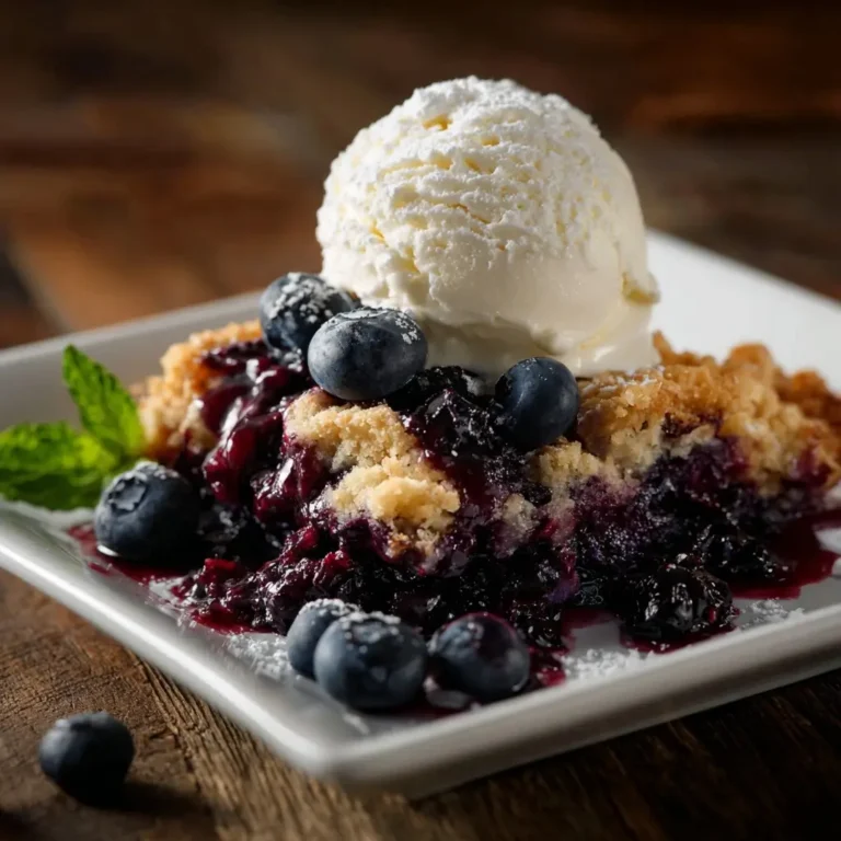 Blueberry Cobbler
