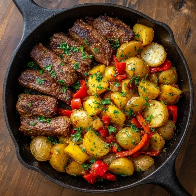 Cajun Steak and Potatoes Skillet