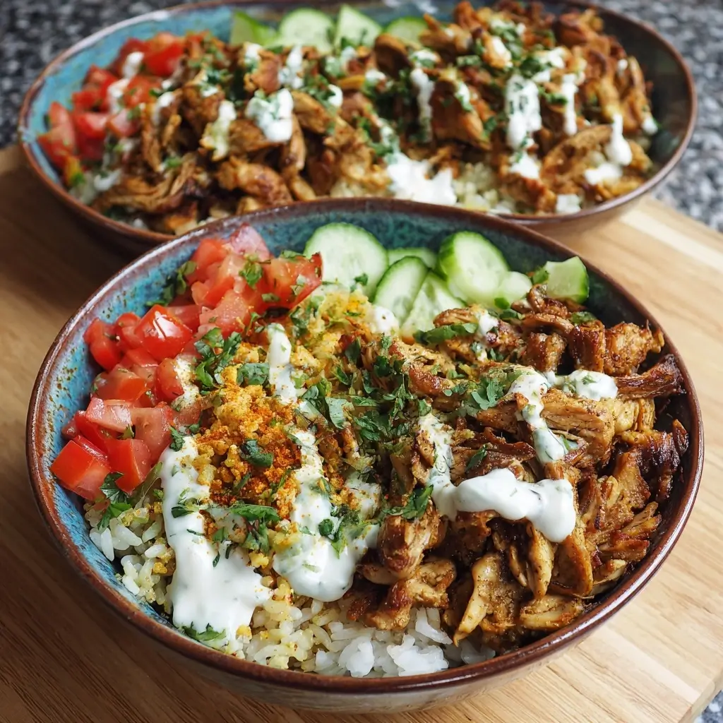 Chicken Shawarma Bowls