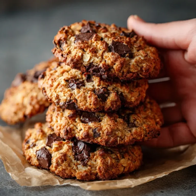 Chocolate Chip Oat Cookies