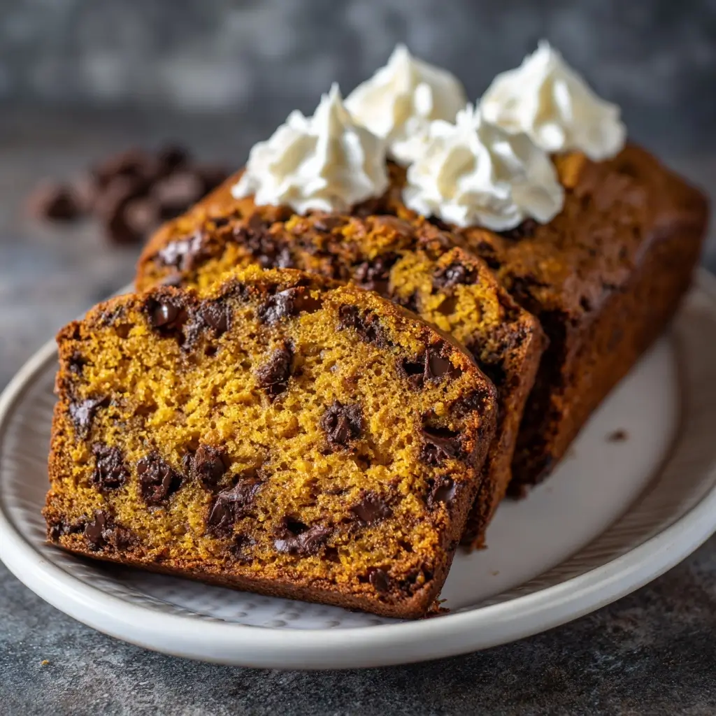 Chocolate Chip Pumpkin Bread