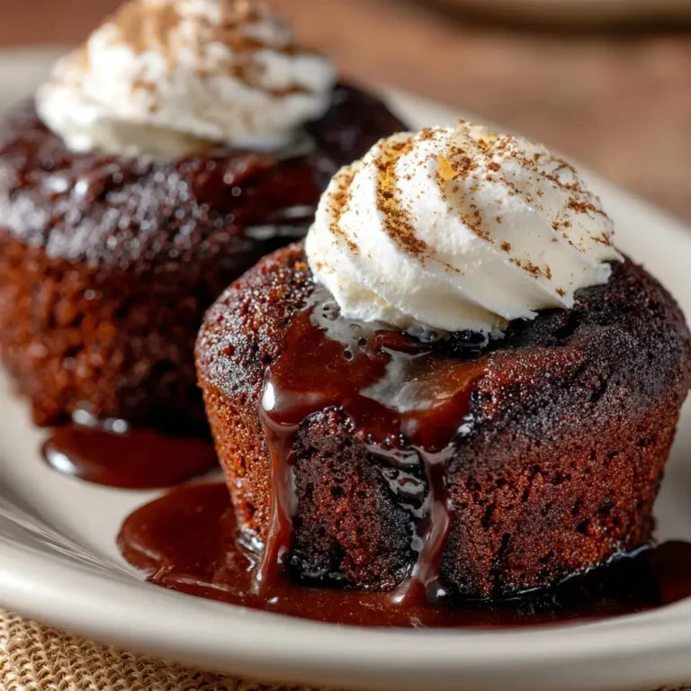 Chocolate Lava Cake Cupcakes