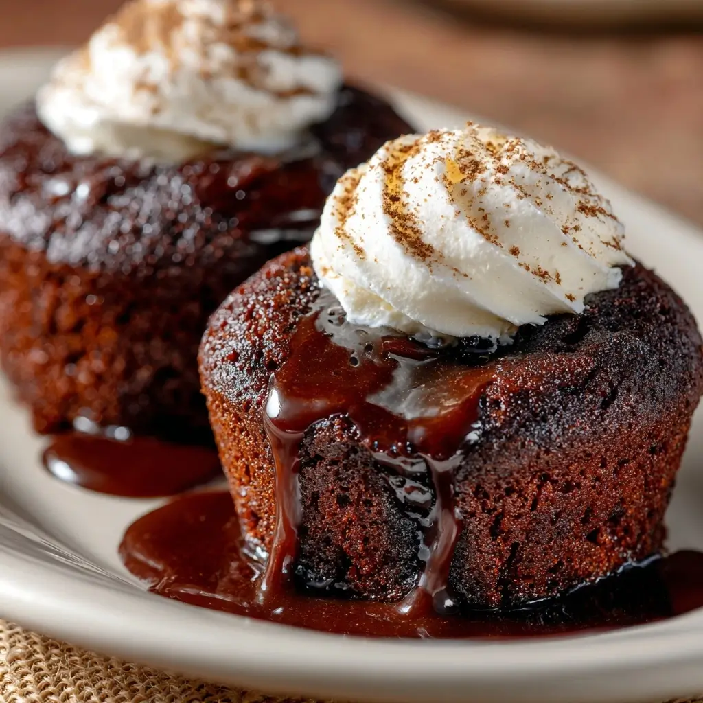 Chocolate Lava Cake Cupcakes