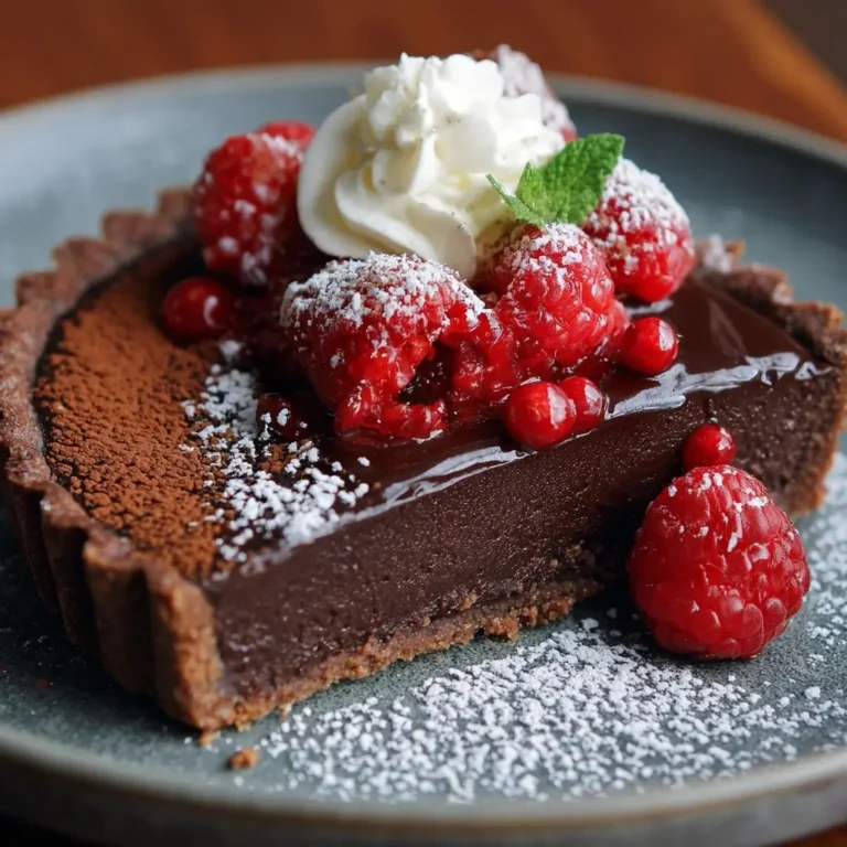 Chocolate Truffle Tart