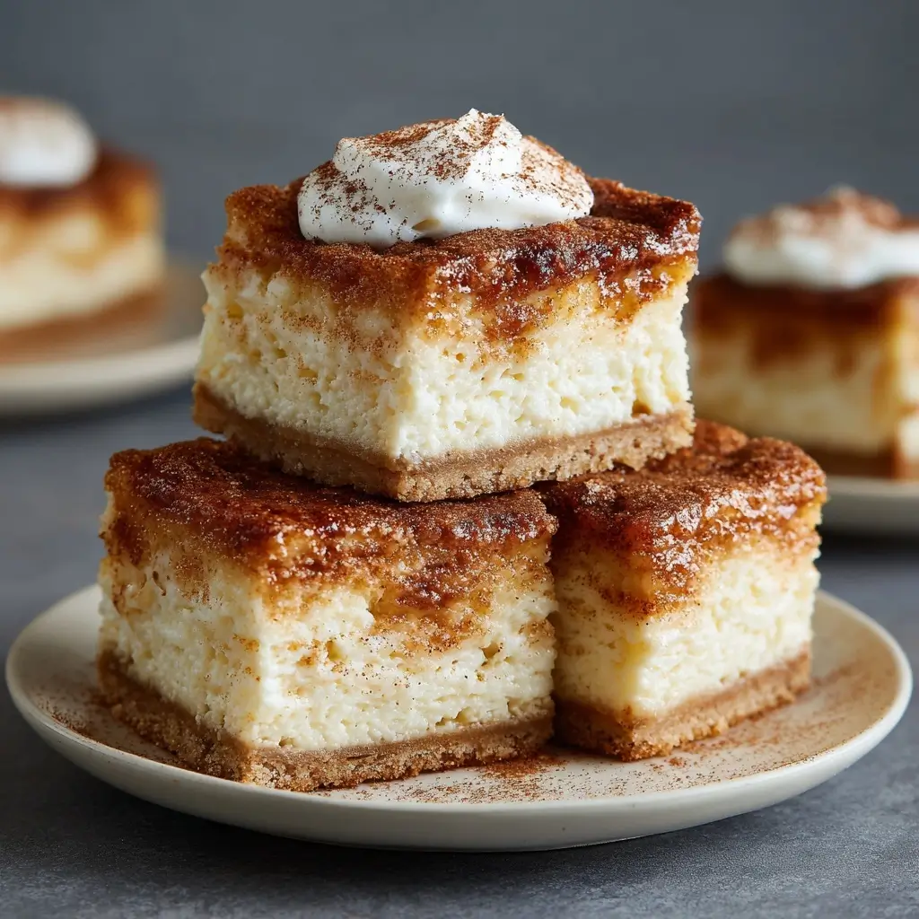 Churro Cheesecake Bars