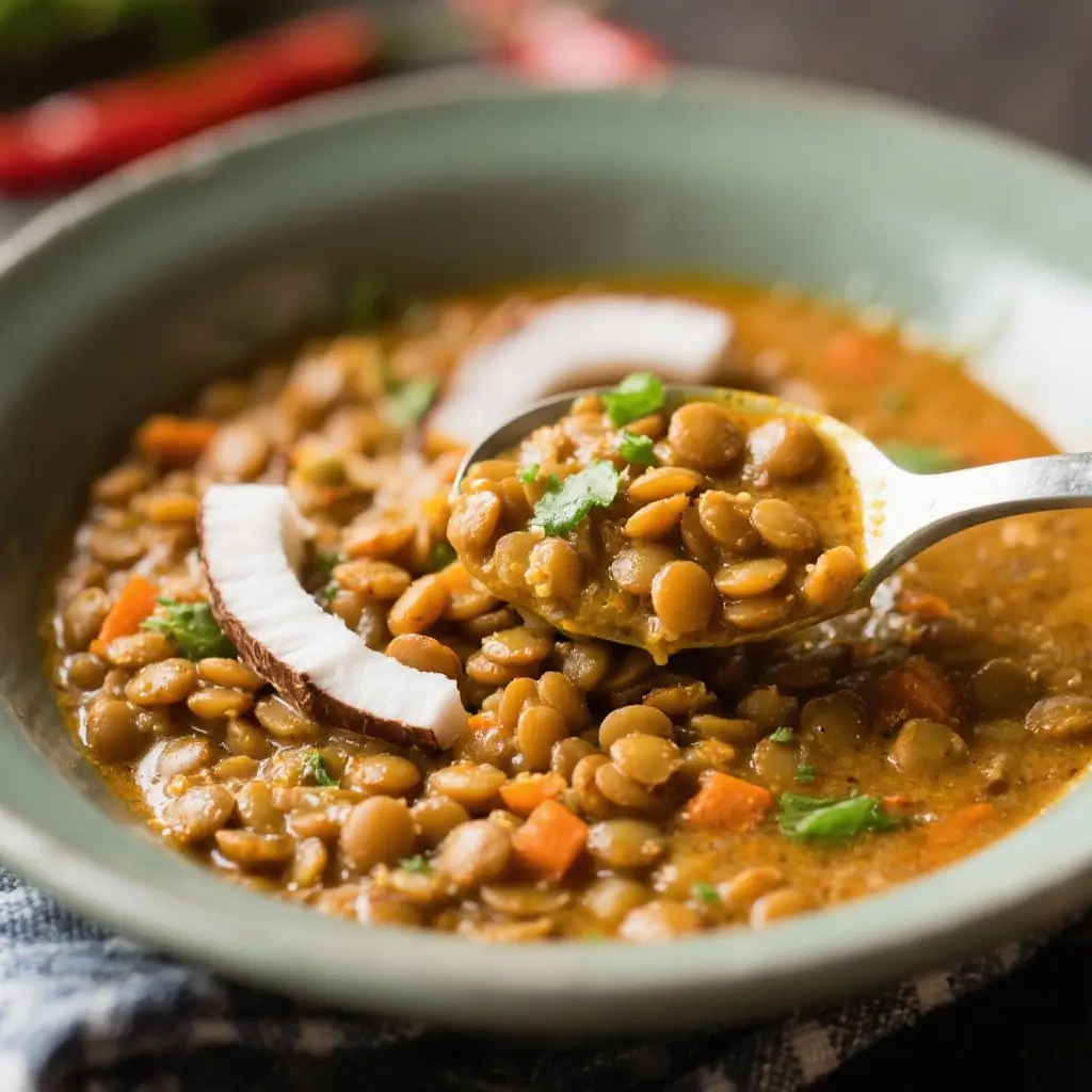 Coconut Curry Lentils