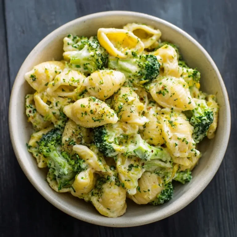Creamy Broccoli Cheddar Pasta