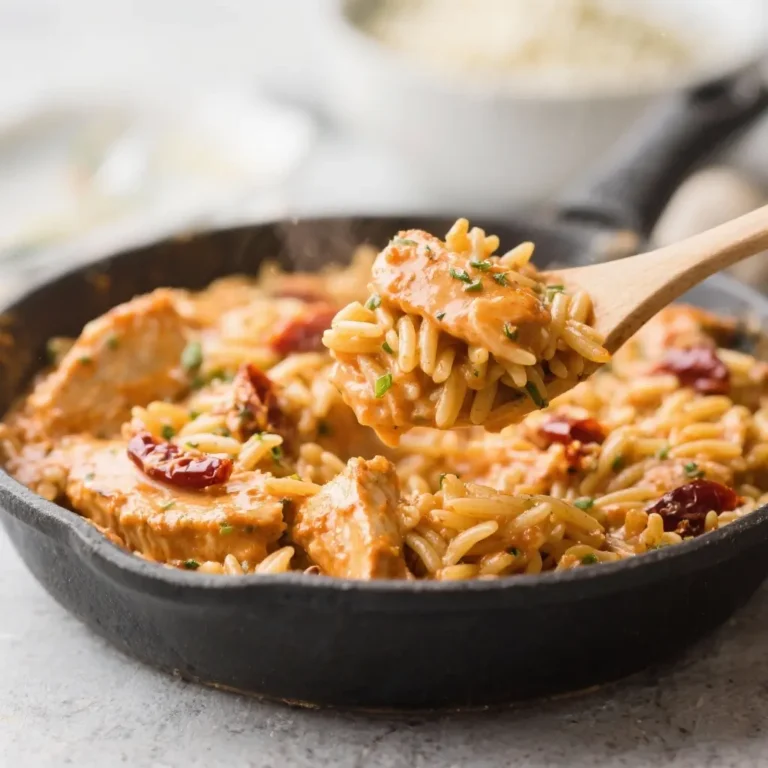 Creamy Cajun Chicken Orzo