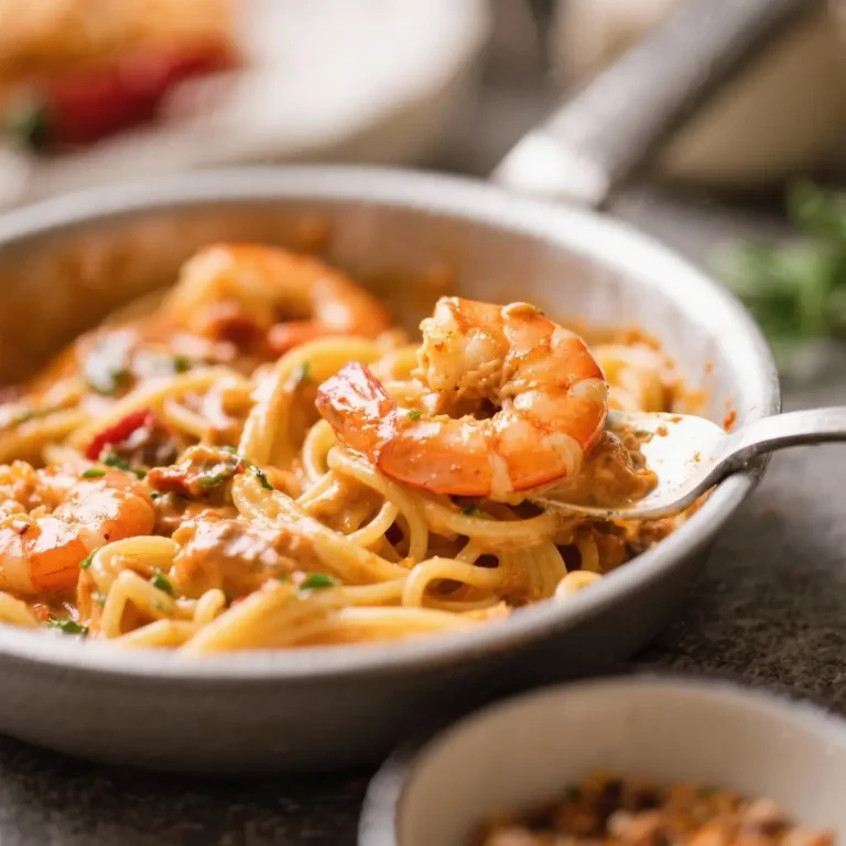 Creamy Cajun Shrimp Pasta