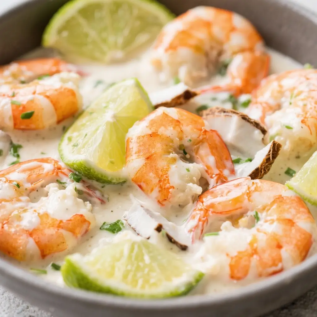 Creamy Coconut Lime Shrimp