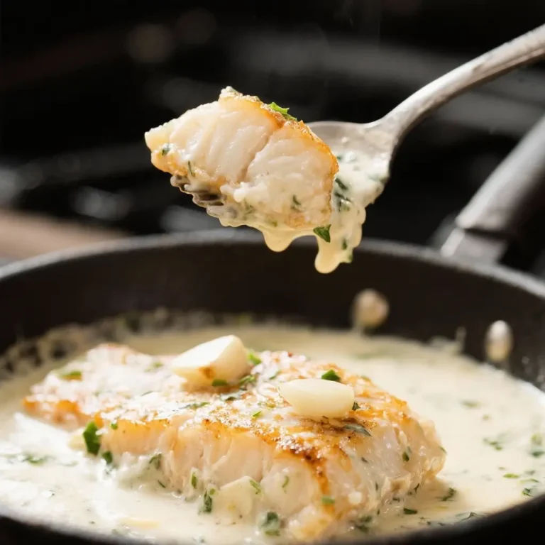 Creamy Garlic Butter Cod