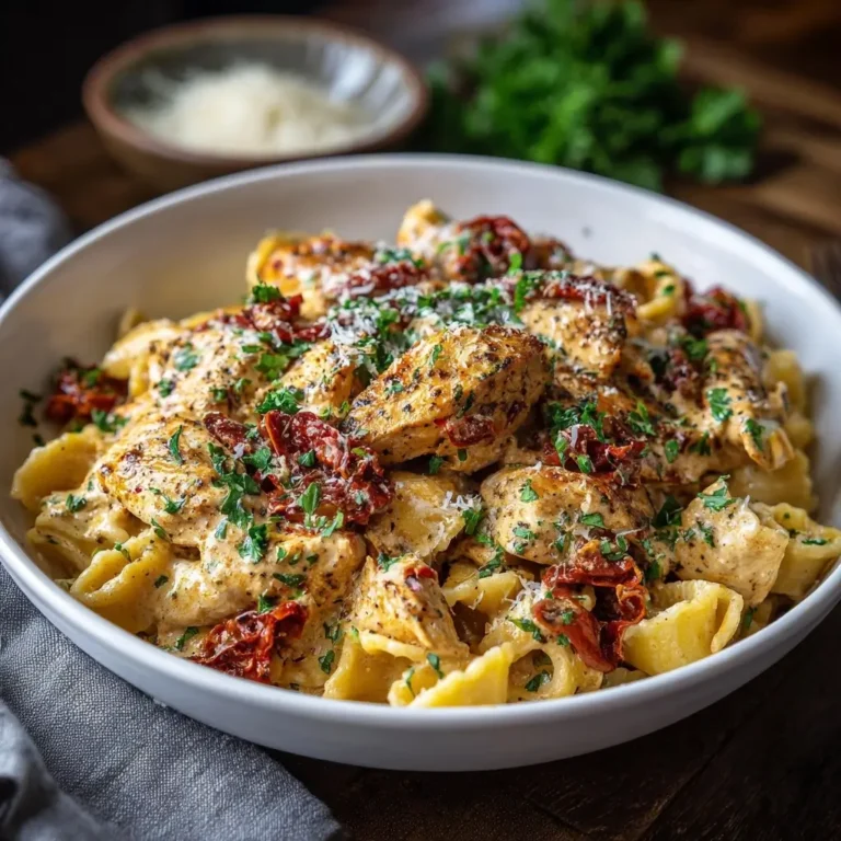 Creamy Sun-Dried Tomato Chicken Pasta
