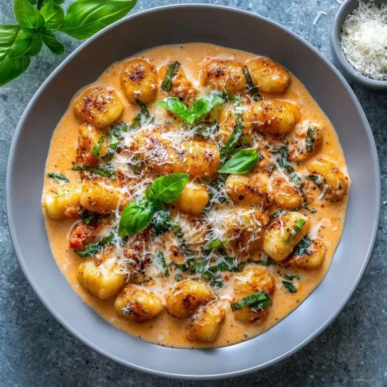 Creamy Tomato Basil Gnocchi